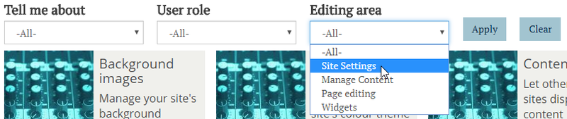 Taxonomy filters example taxonomy filters example