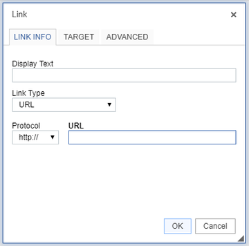 Link modal